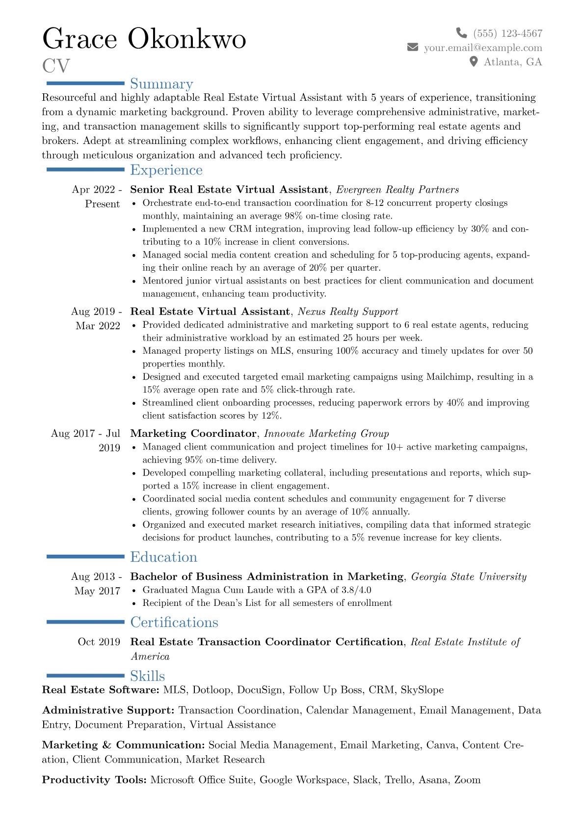 Career changer version - Page 1