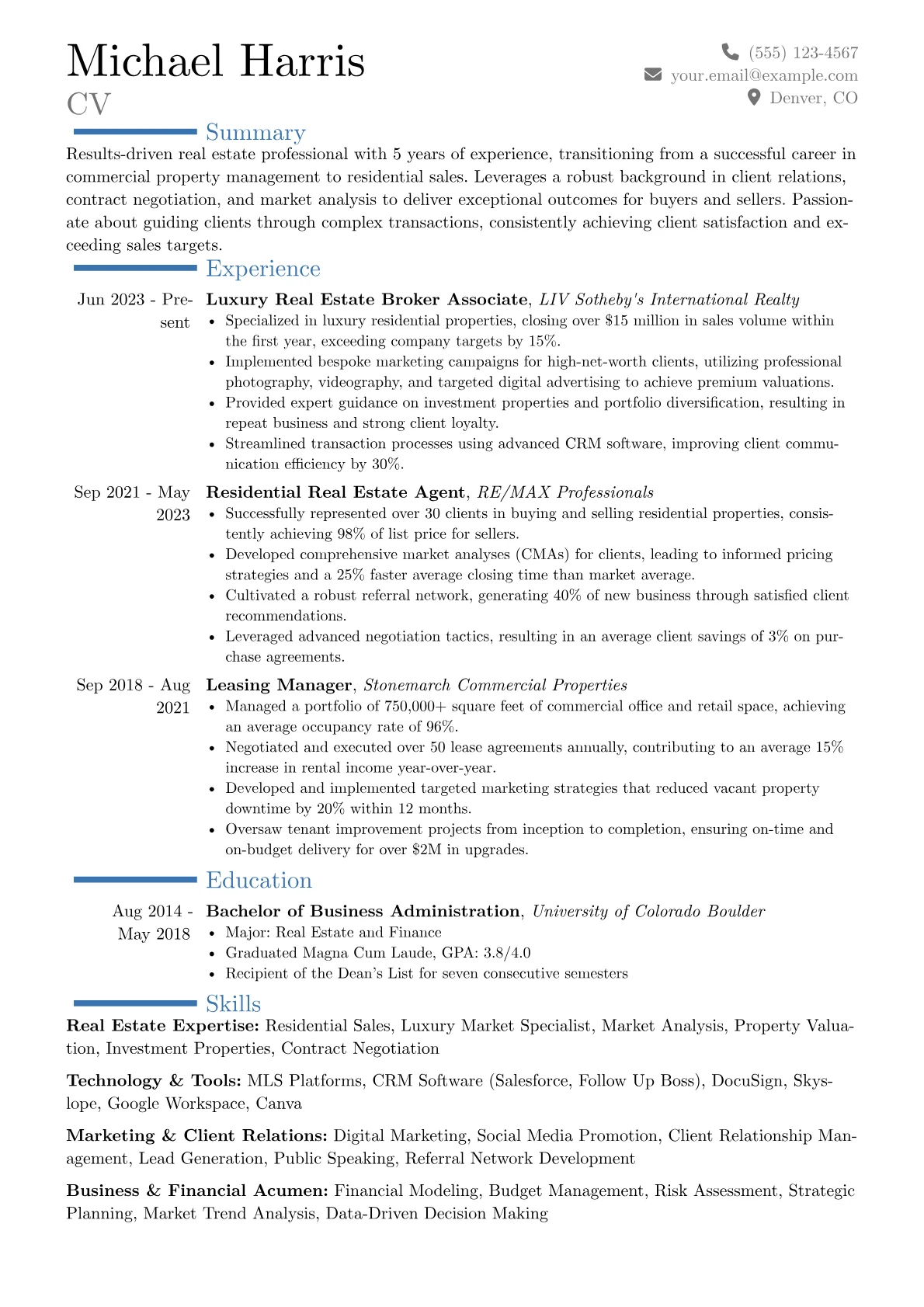 Career changer version - Page 1