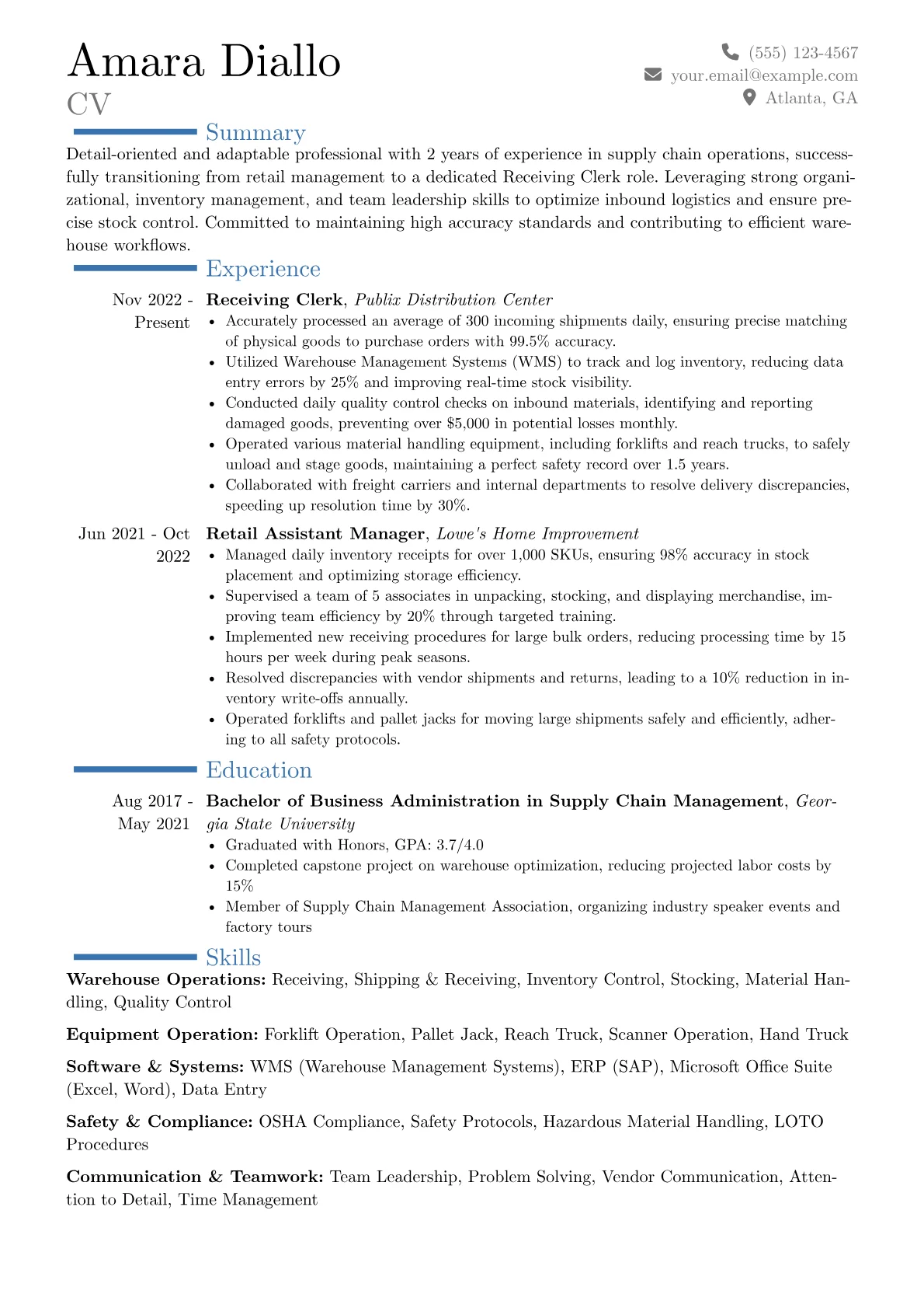 Career changer version - Page 1