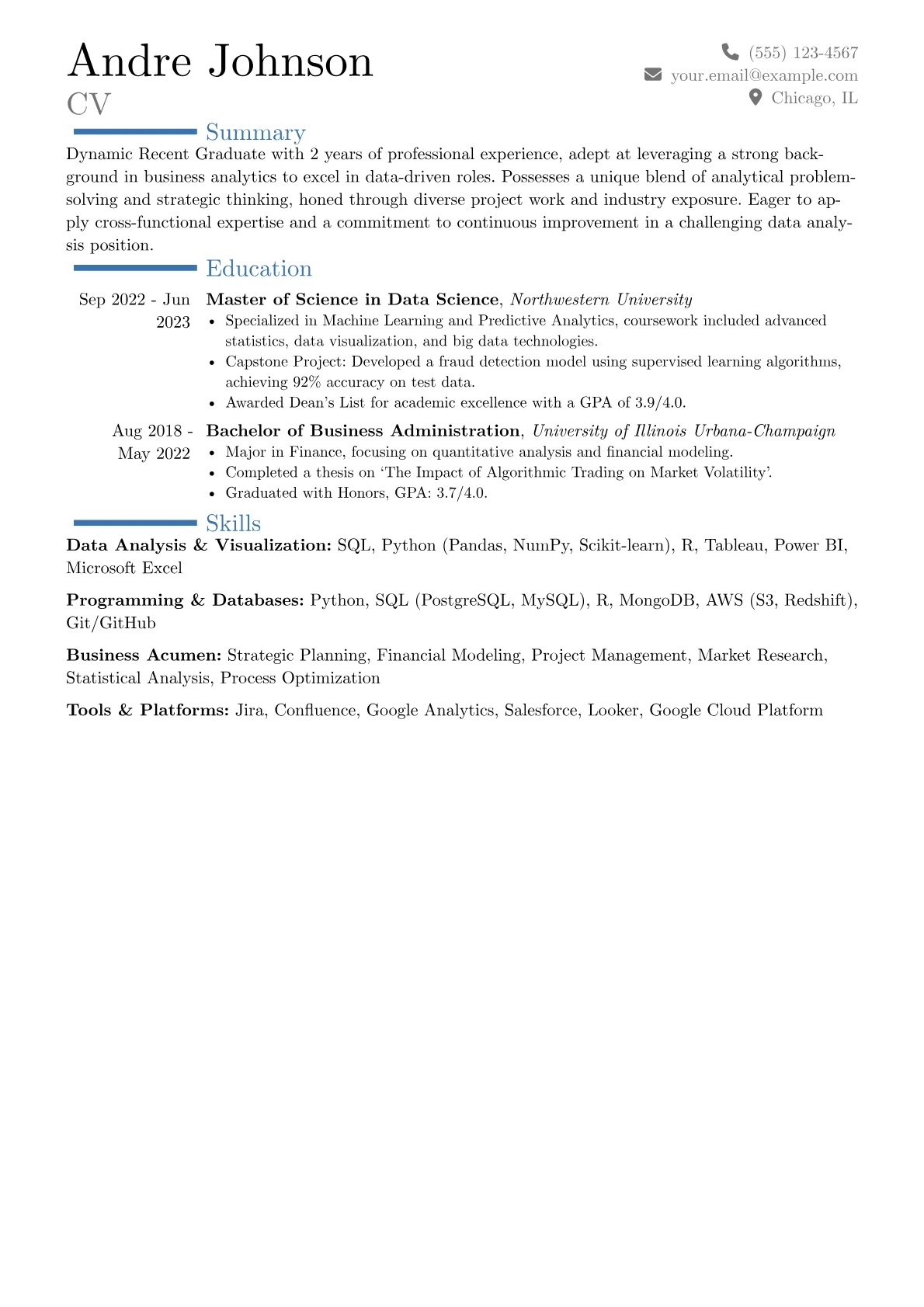 Career changer version - Page 1