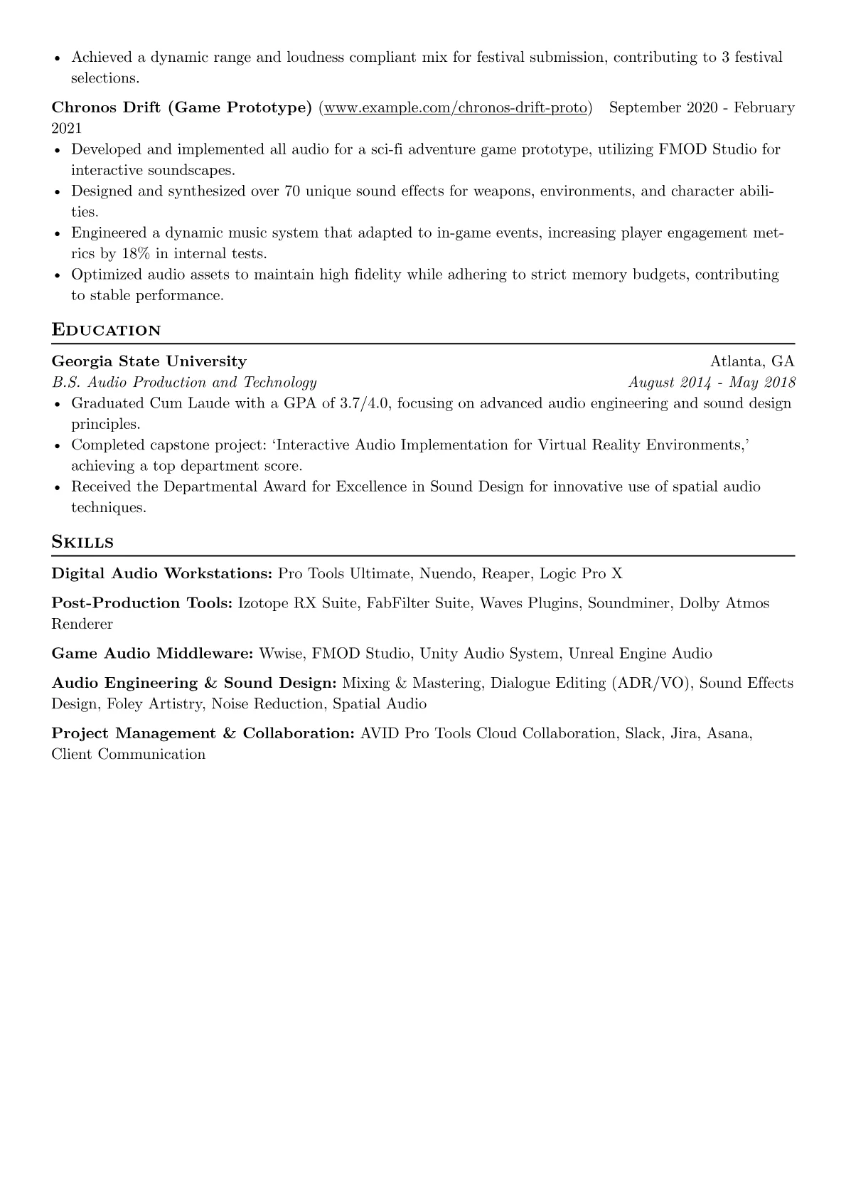 Post-Production Specialist version - Page 2