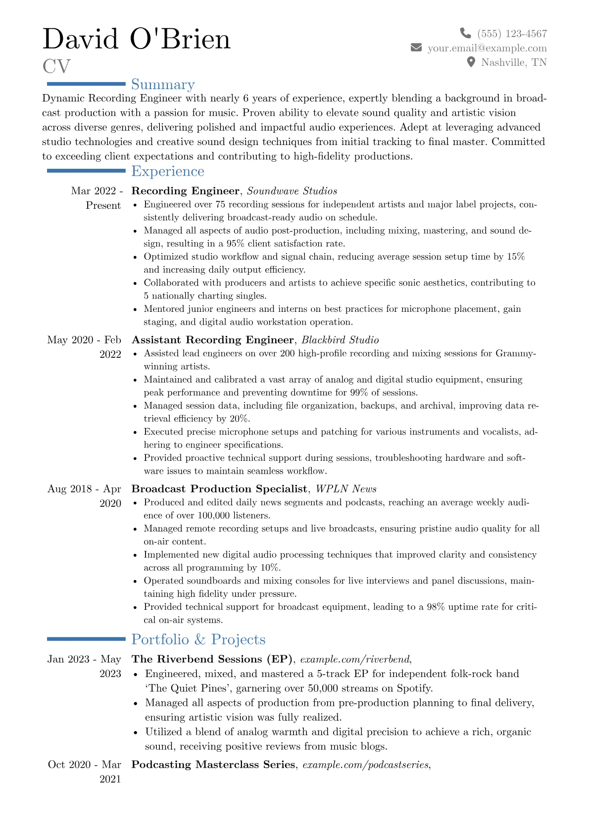 Career changer version - Page 1