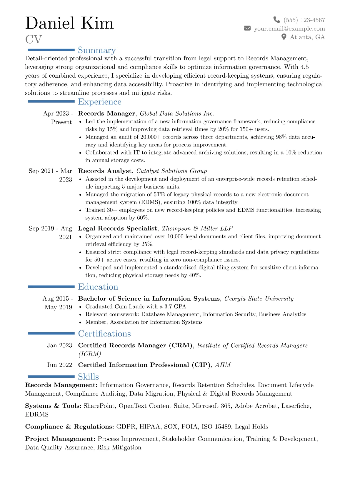 Career changer version - Page 1