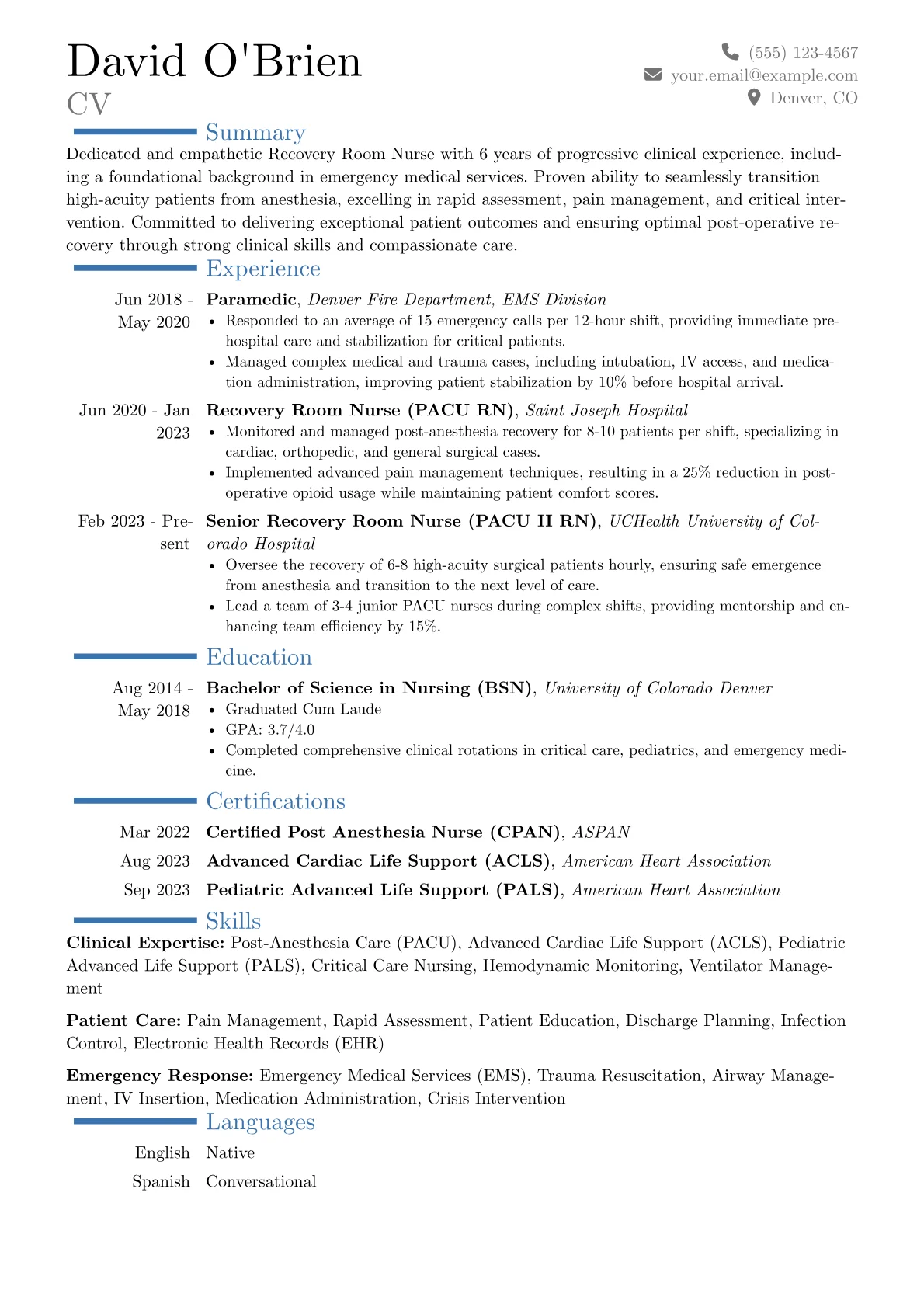 Career changer version - Page 1