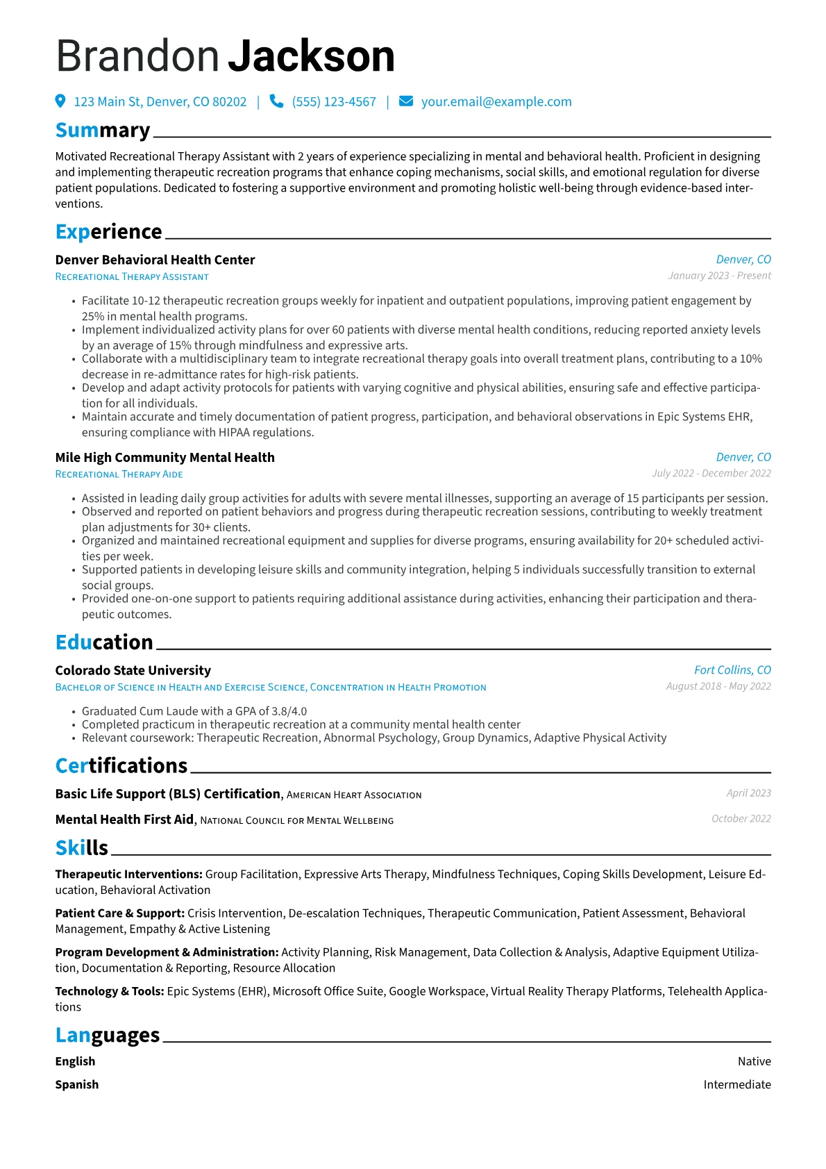 Entry-Level Mental version - Page 1