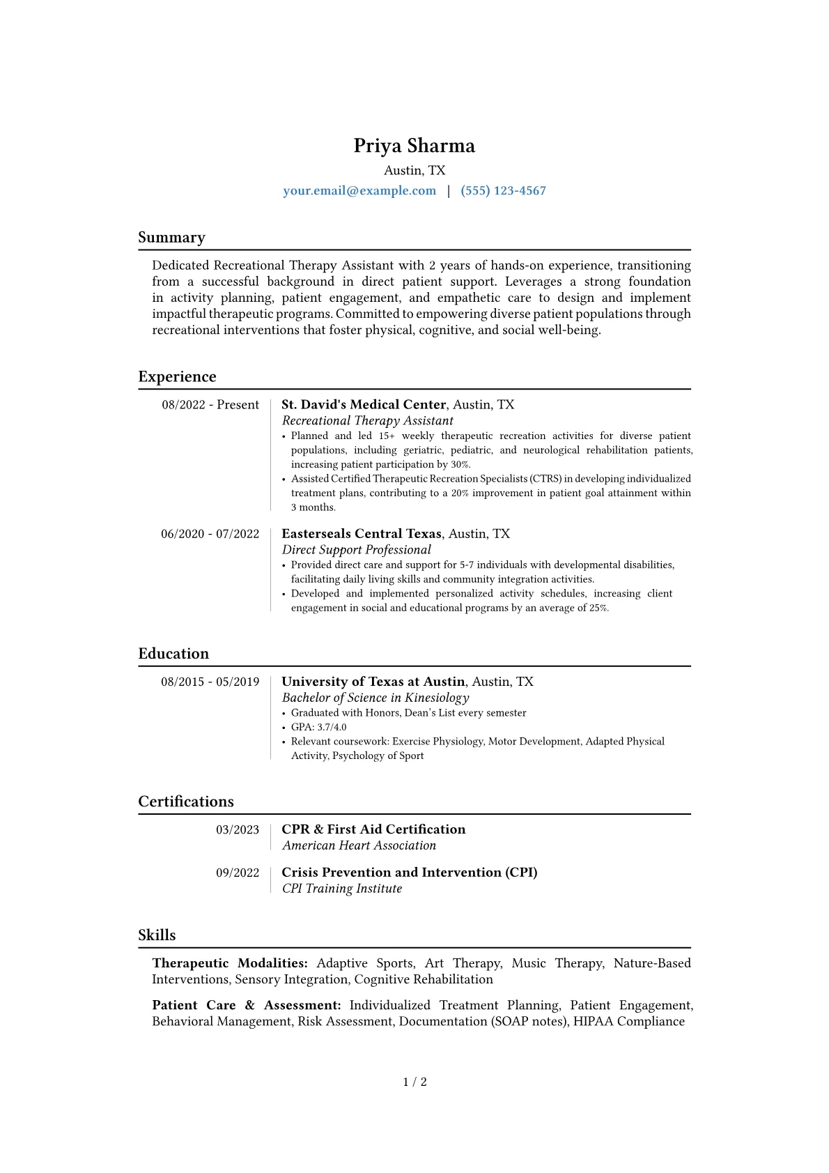 Career changer version - Page 1