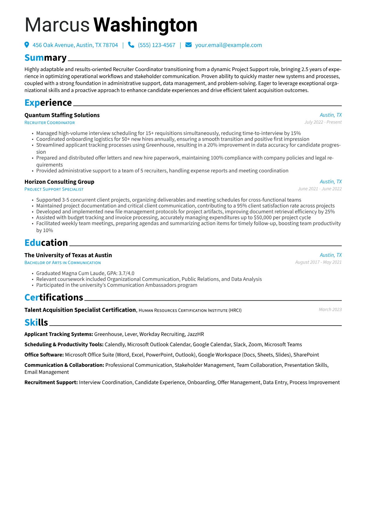 Career changer version - Page 1