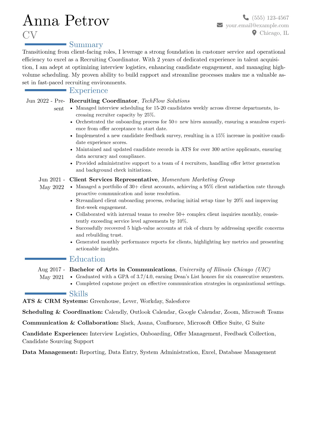 Career changer version - Page 1