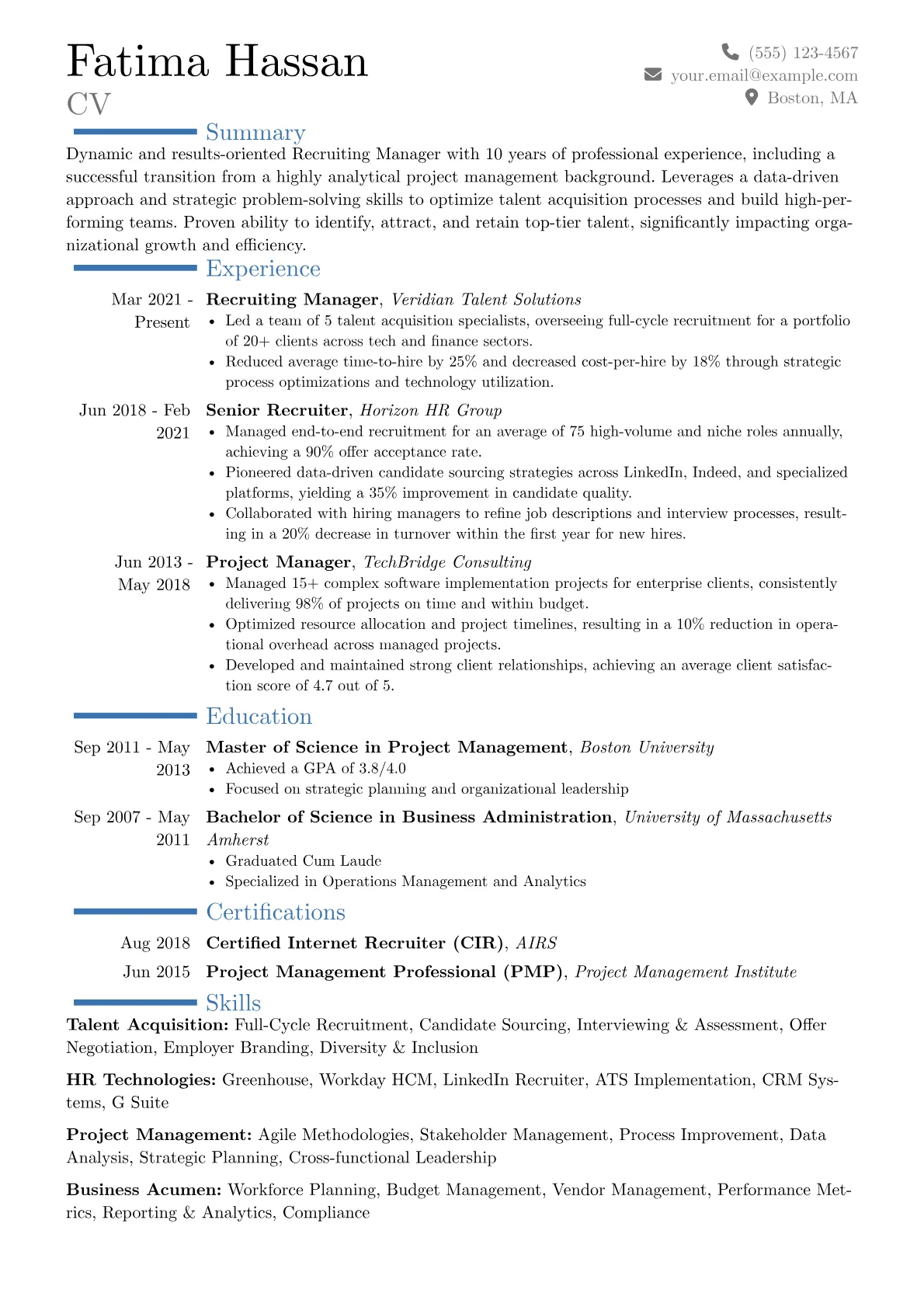 Career changer version - Page 1