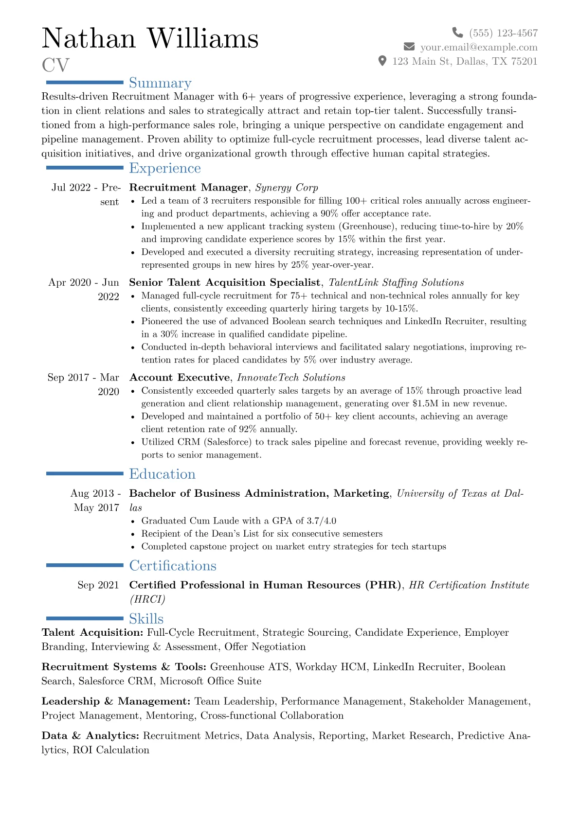 Career changer version - Page 1