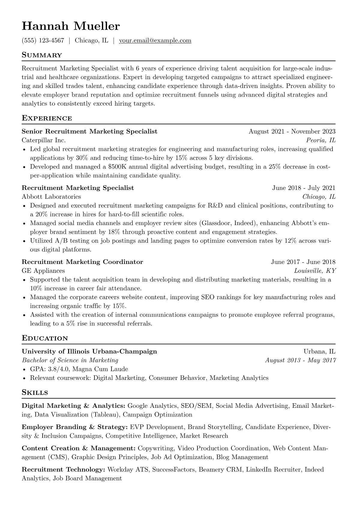 Recruitment Marketing version - Page 1