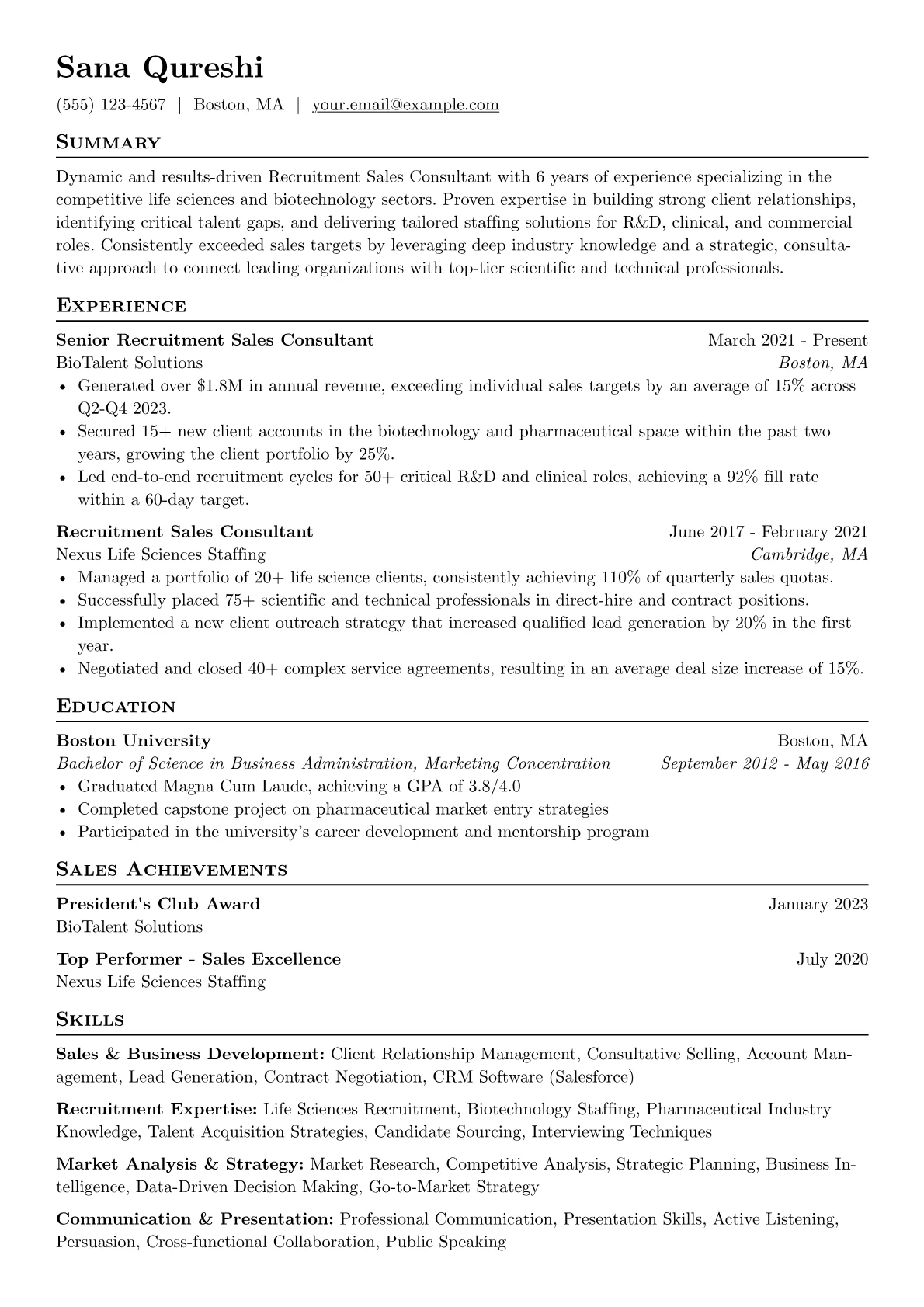 Life Sciences version - Page 1