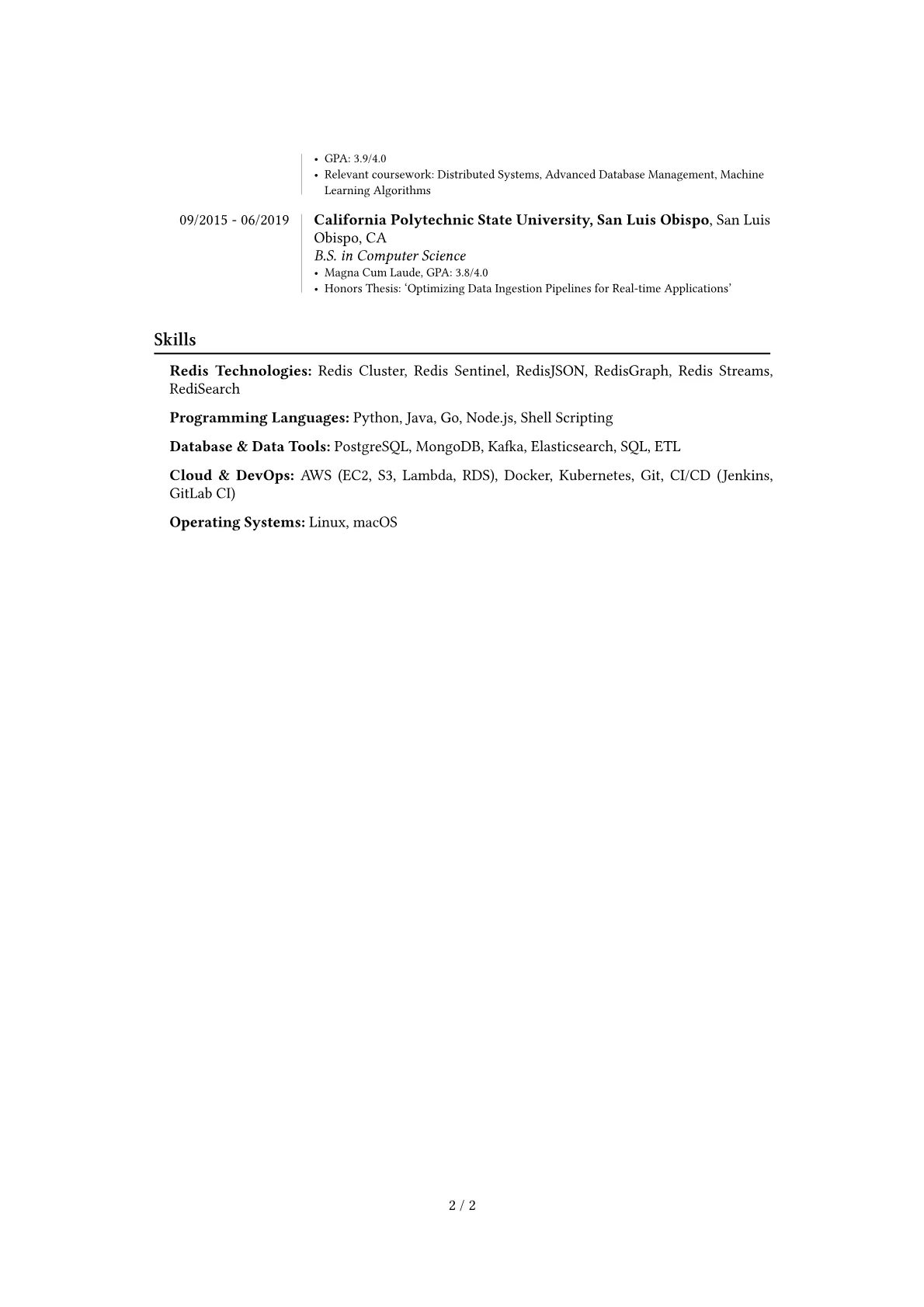 Career changer version - Page 2