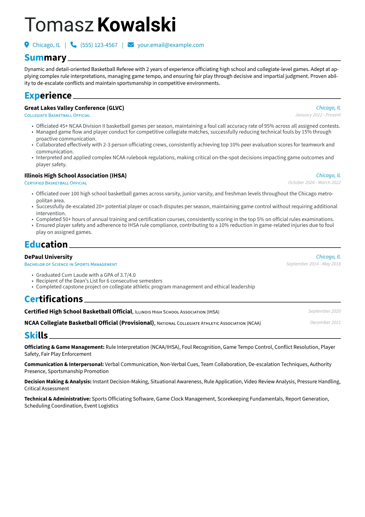 Collegiate Basketball version - Page 1