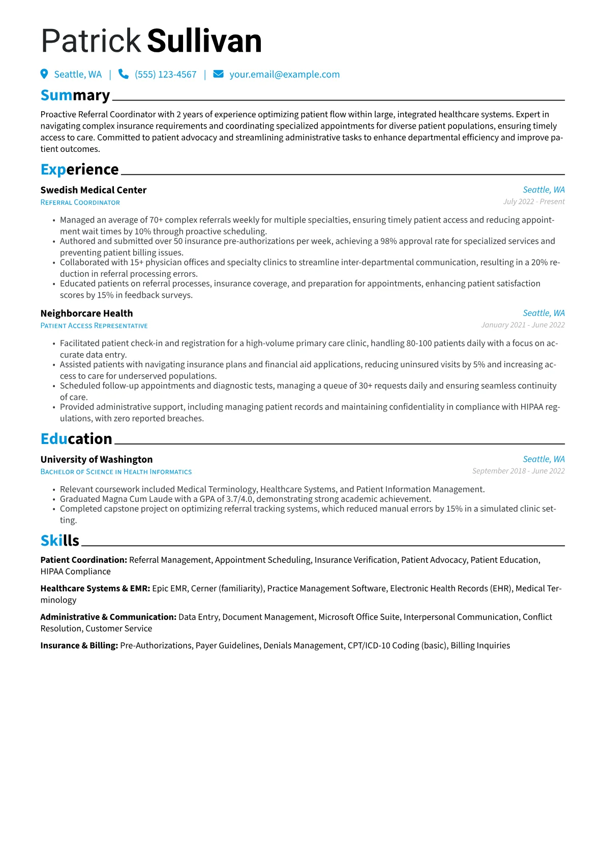 Referral Coordinator version - Page 1