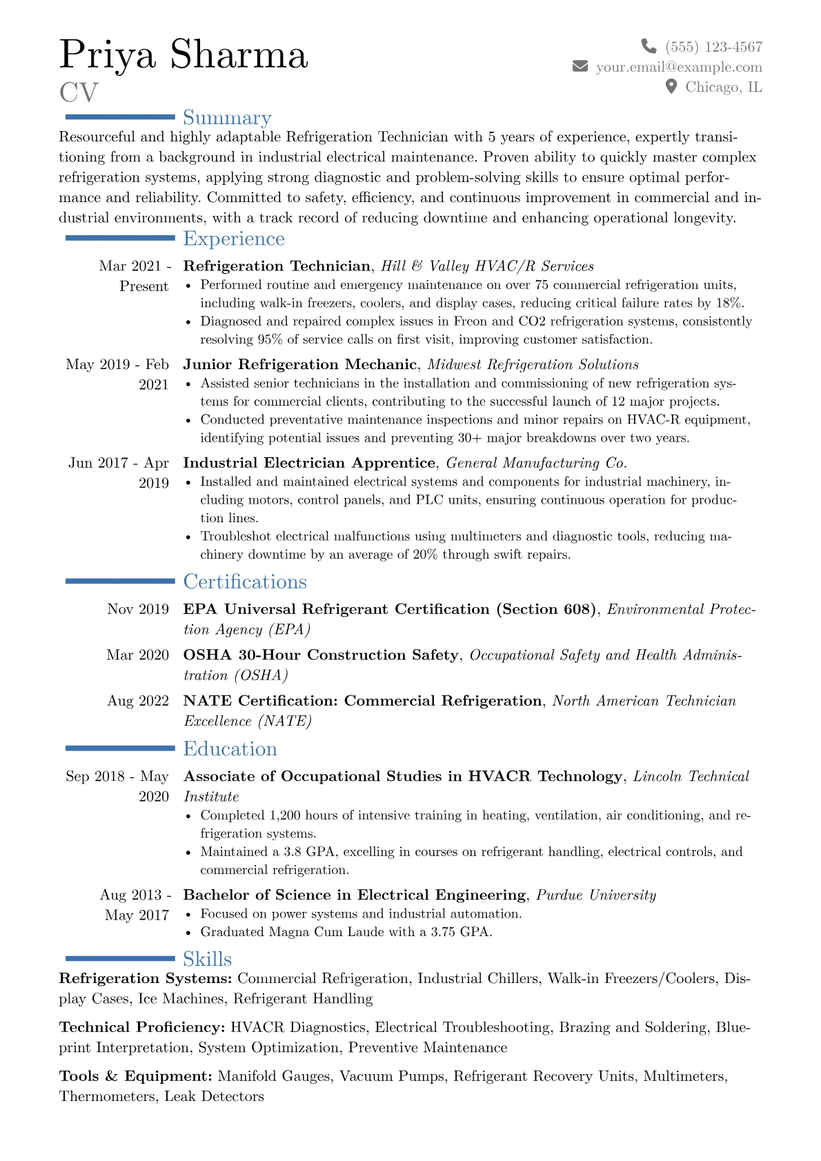 Career changer version - Page 1