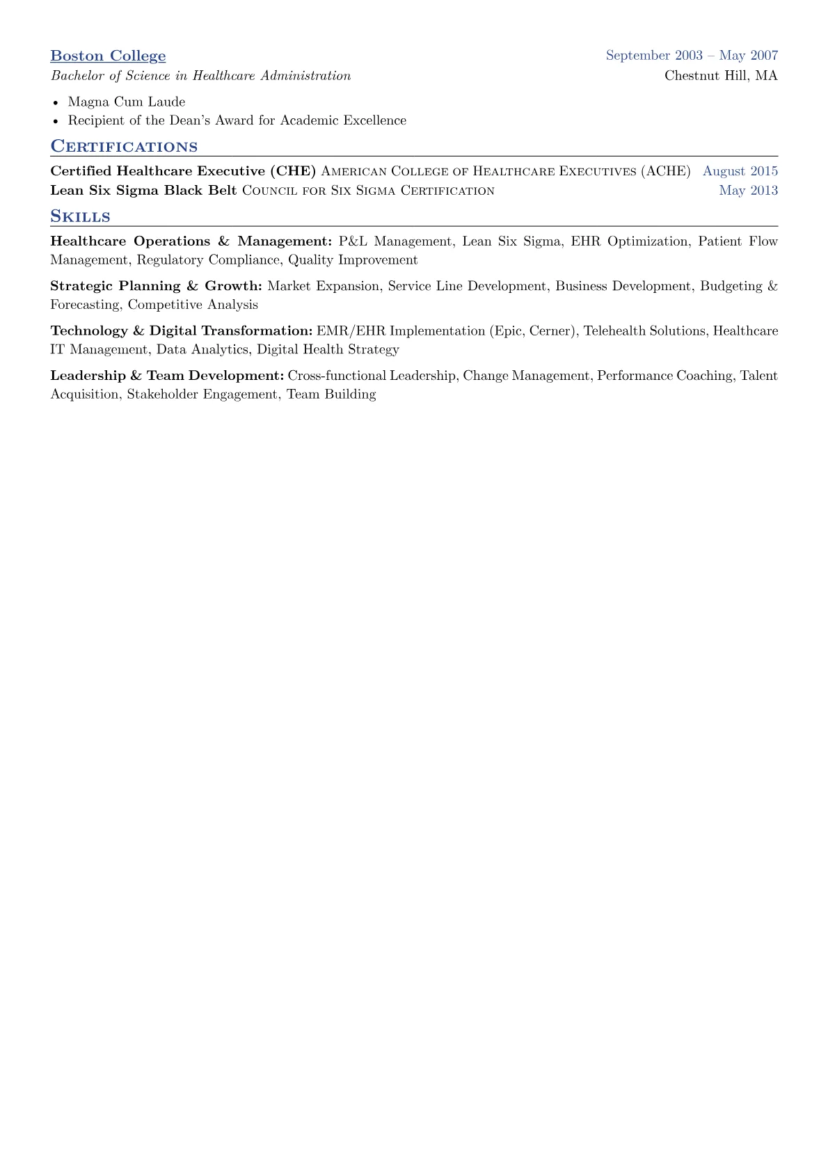 Healthcare Operations version - Page 2