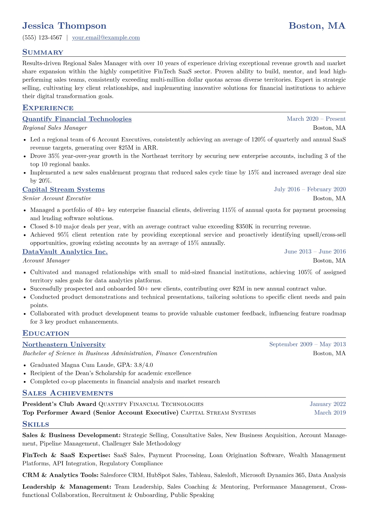 FinTech SaaS Specialist version - Page 1