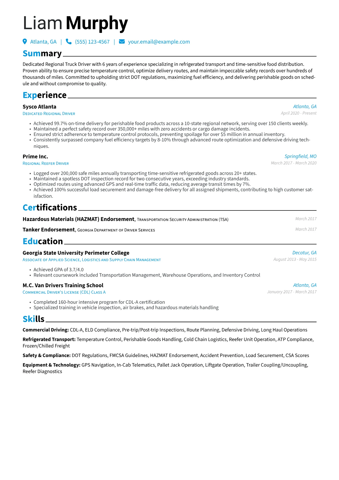 Regional Refrigerated version - Page 1