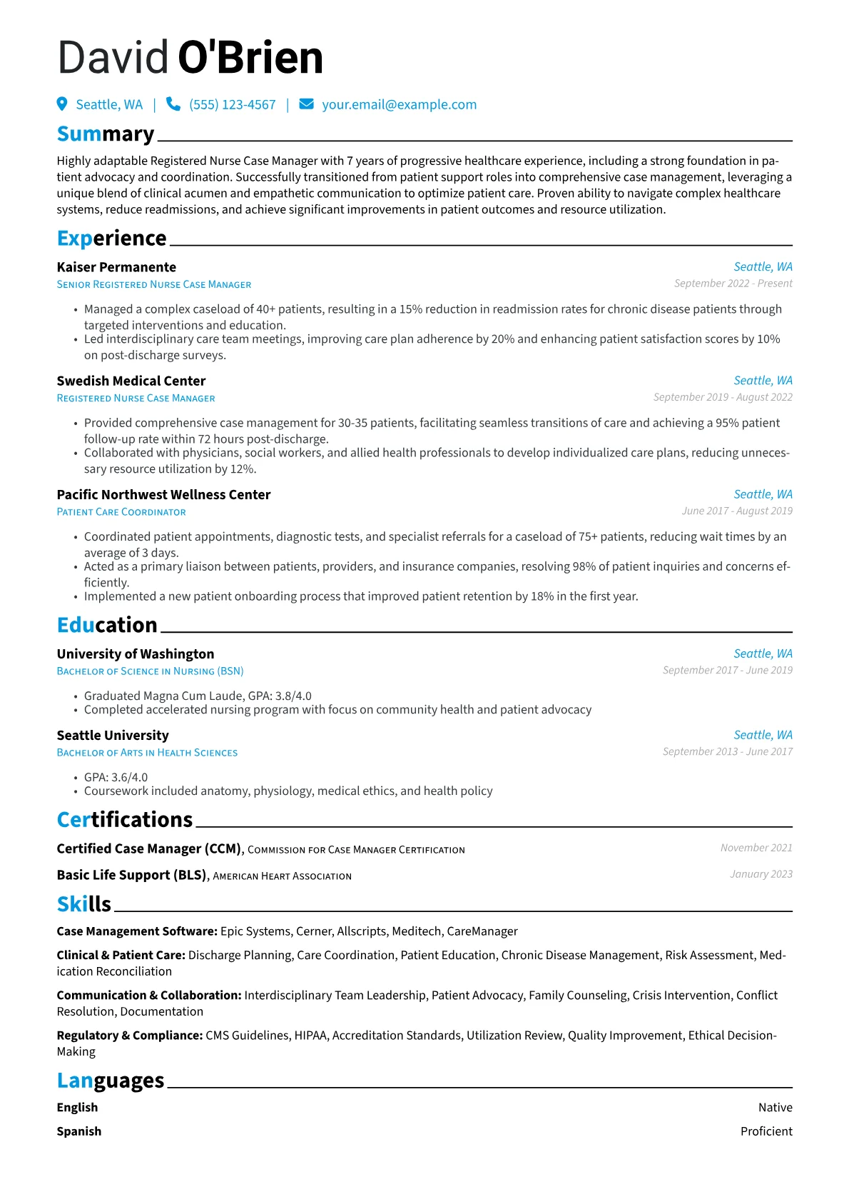 Career changer version - Page 1