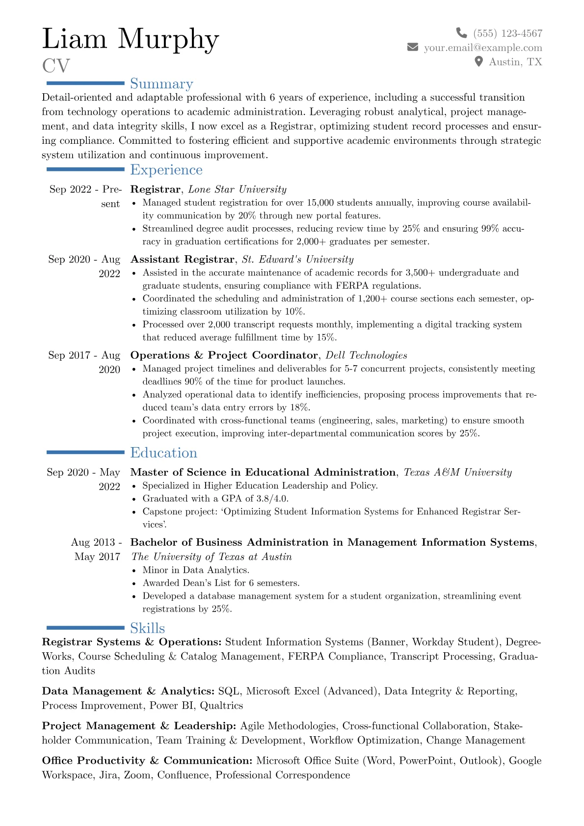 Career changer version - Page 1