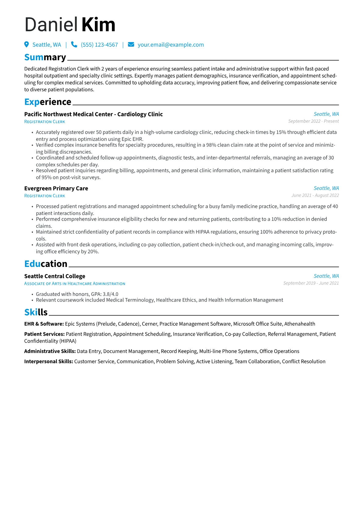Specialty Clinic Focus version - Page 1