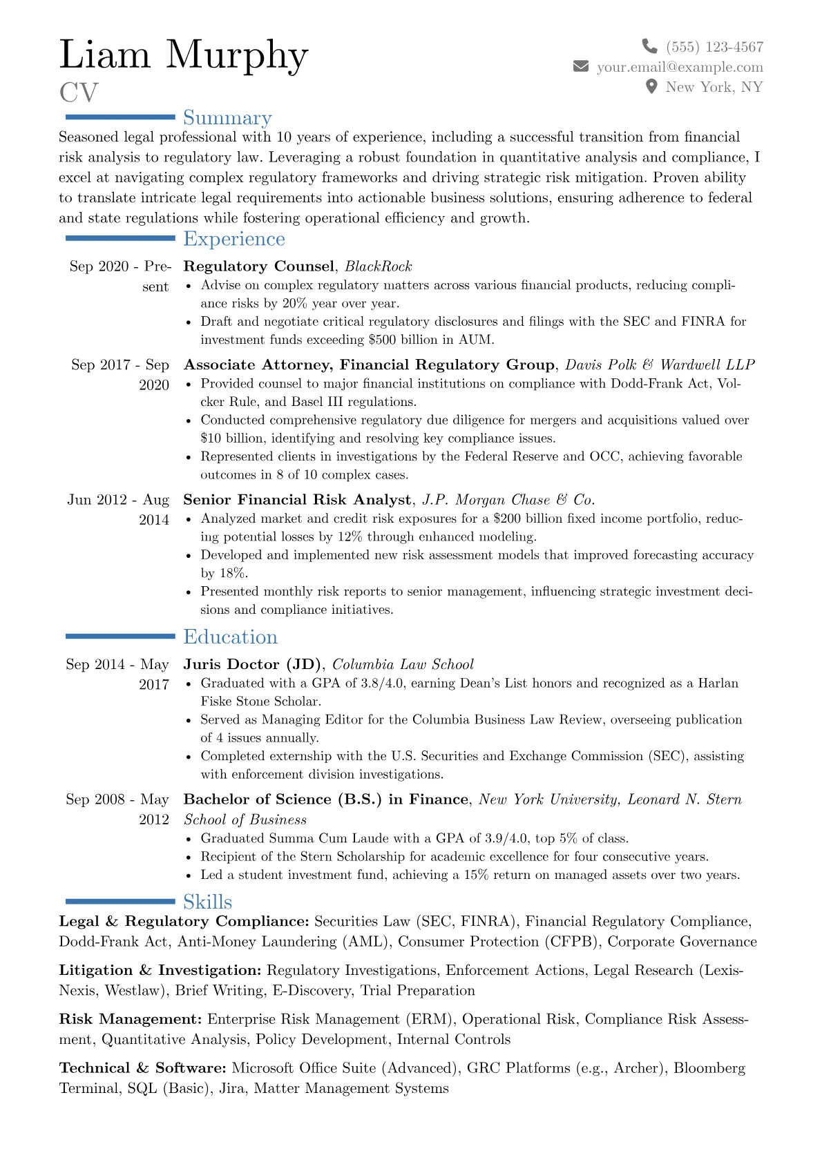 Career changer version - Page 1