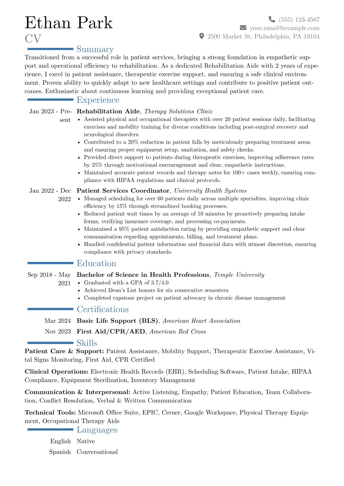 Career changer version - Page 1