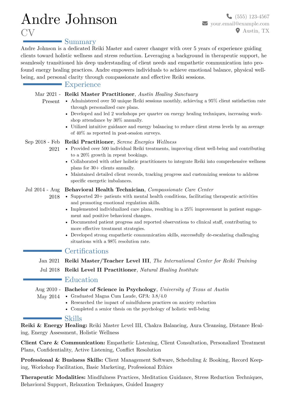Career changer version - Page 1