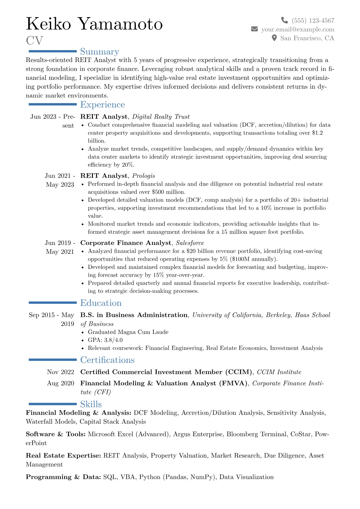 Career changer version - Page 1