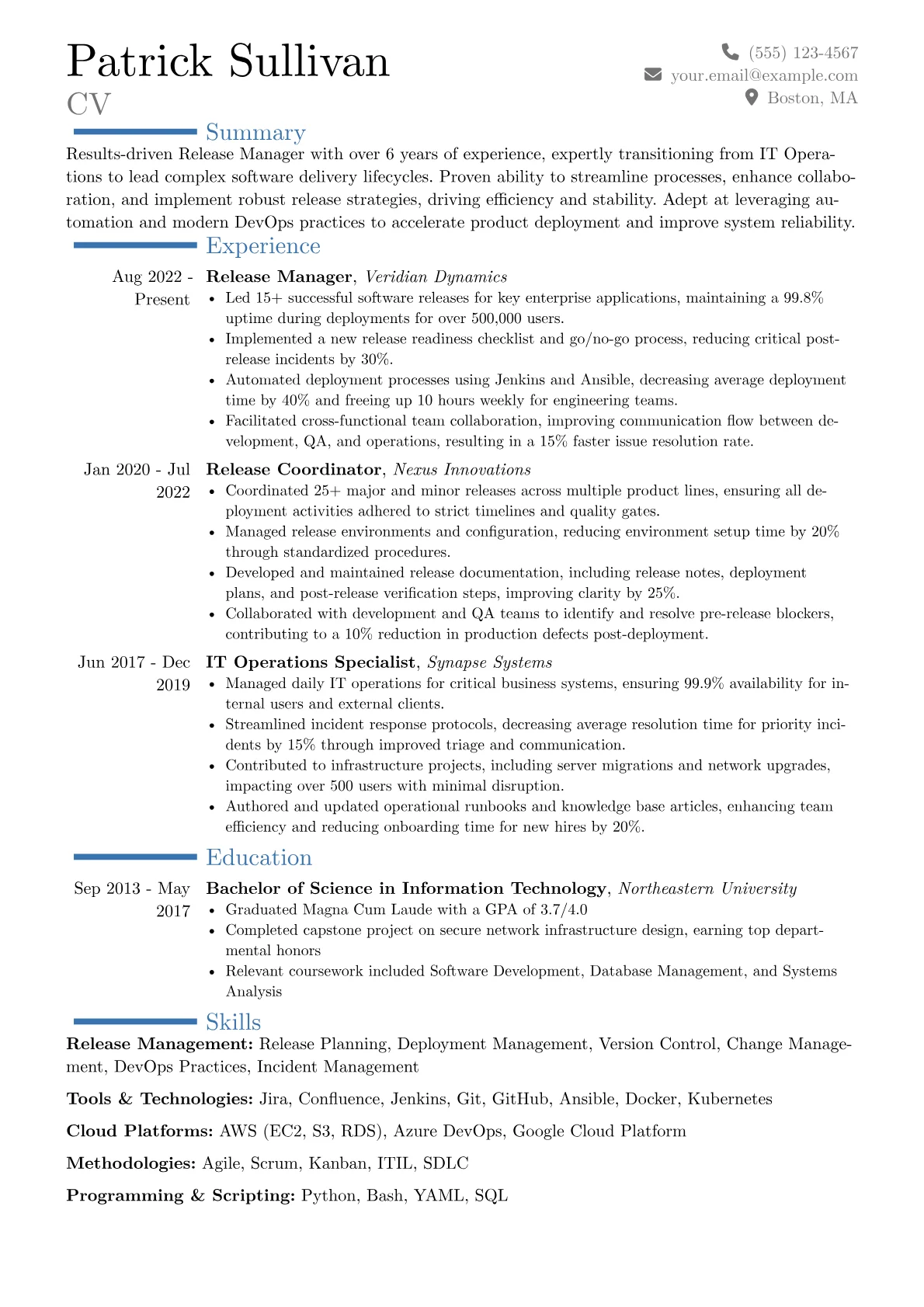 Career changer version - Page 1