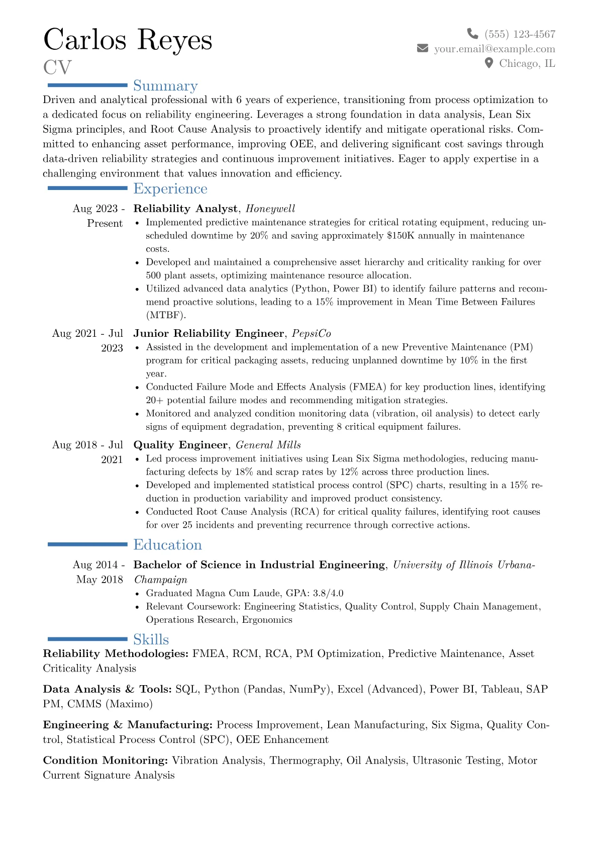Career changer version - Page 1