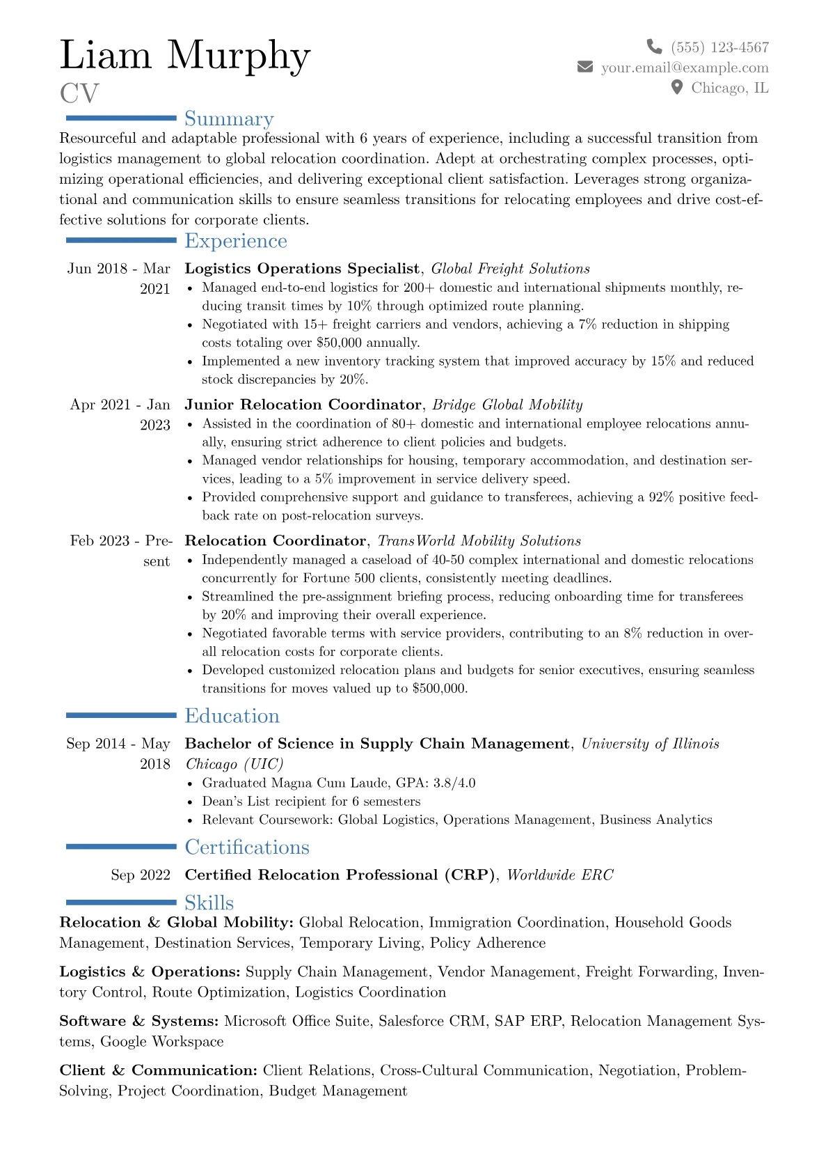 Career changer version - Page 1