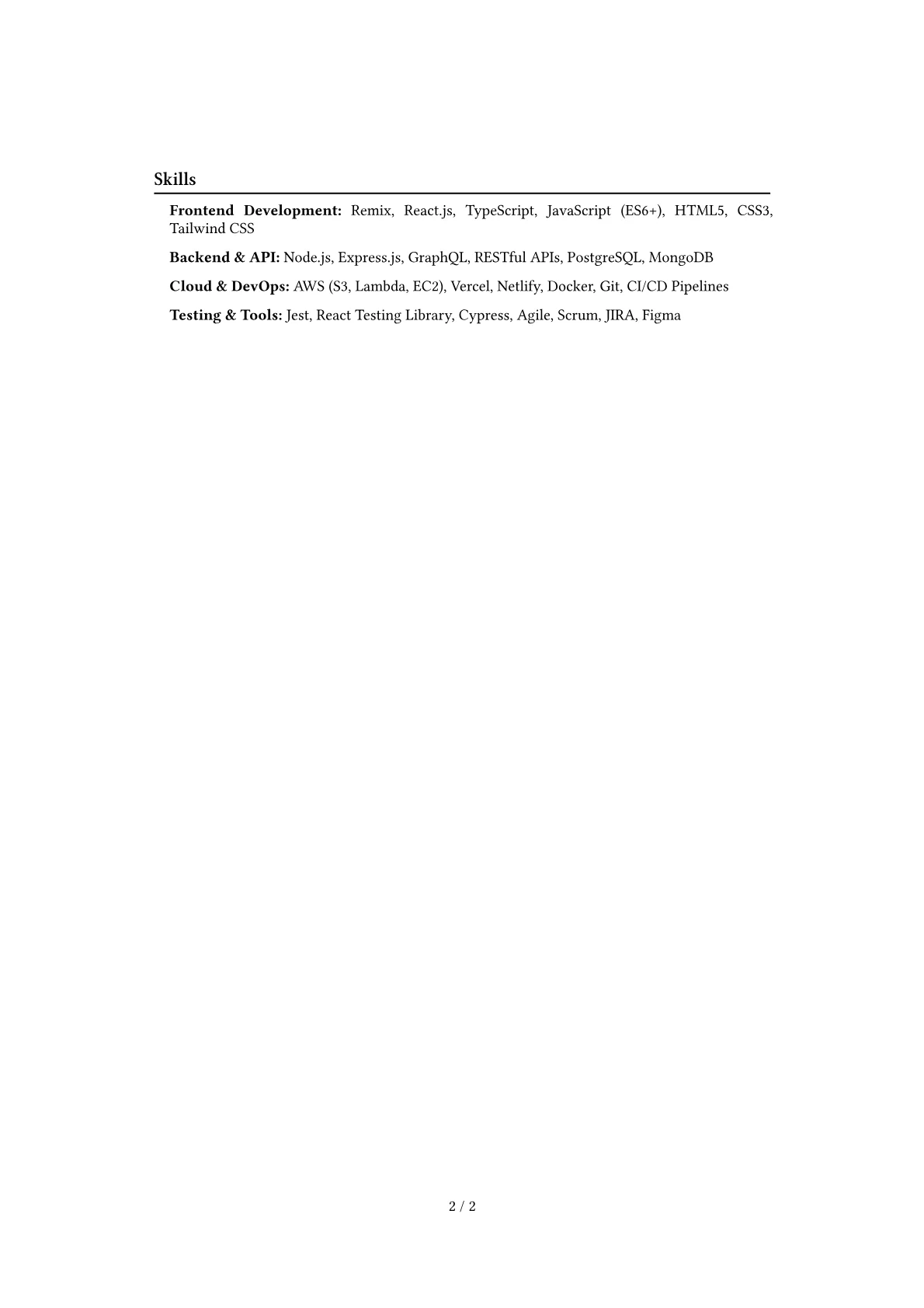 Career changer version - Page 2