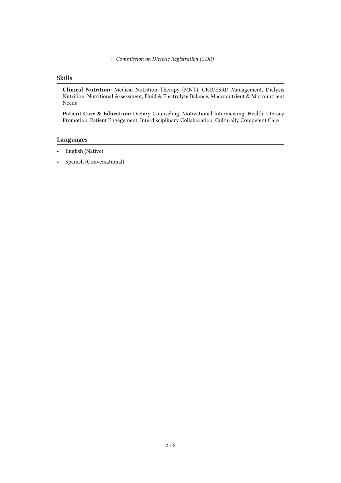 Career changer version - Page 2