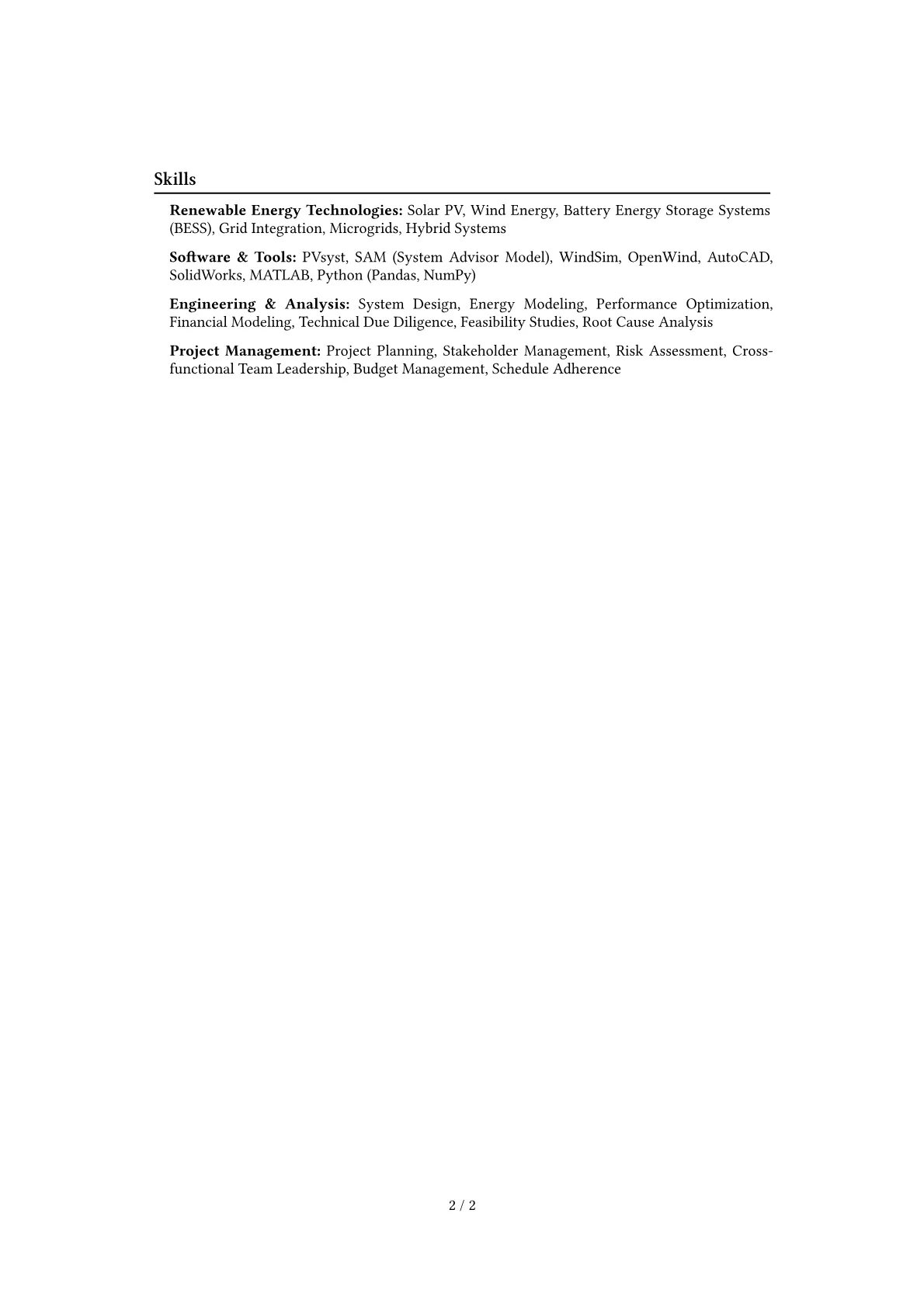 Career changer version - Page 2
