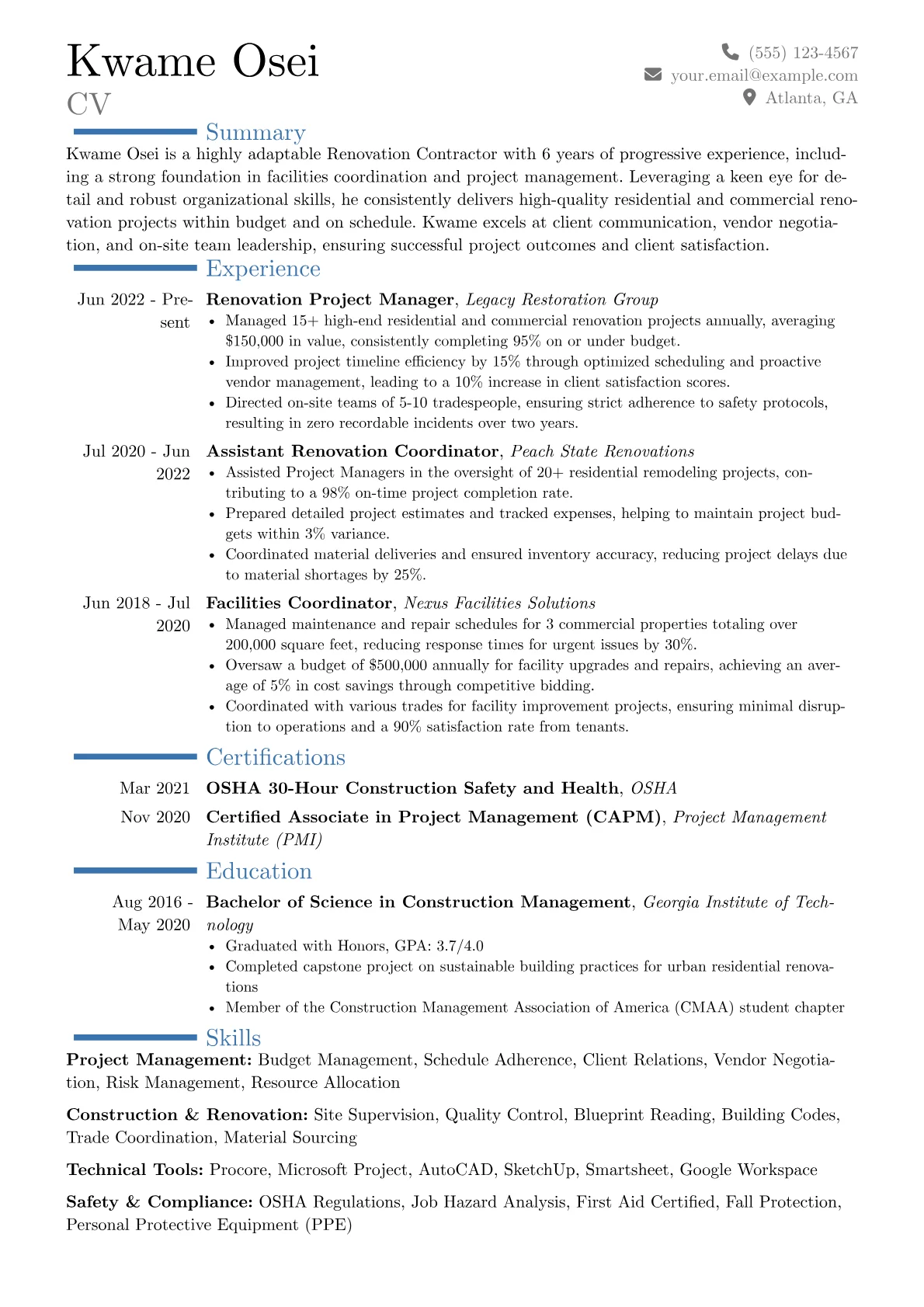 Career changer version - Page 1
