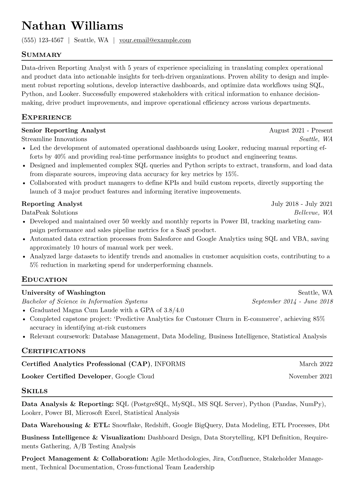 Tech-Focused version - Page 1