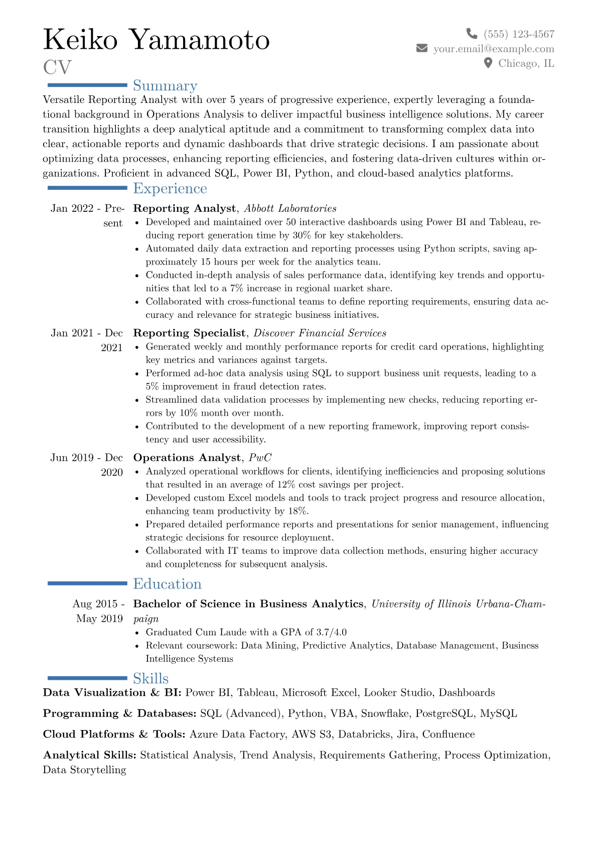 Career changer version - Page 1