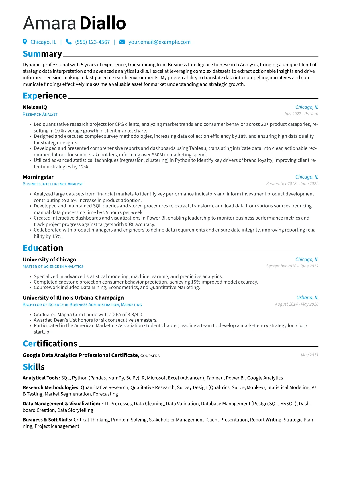 Career changer version - Page 1
