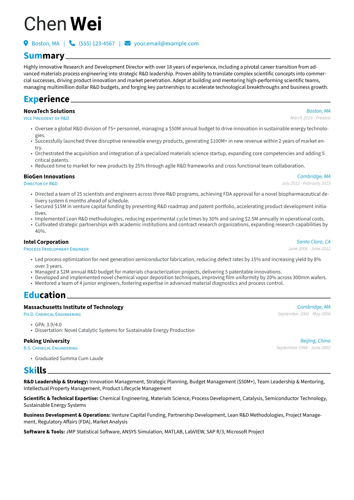 Career changer version - Page 1