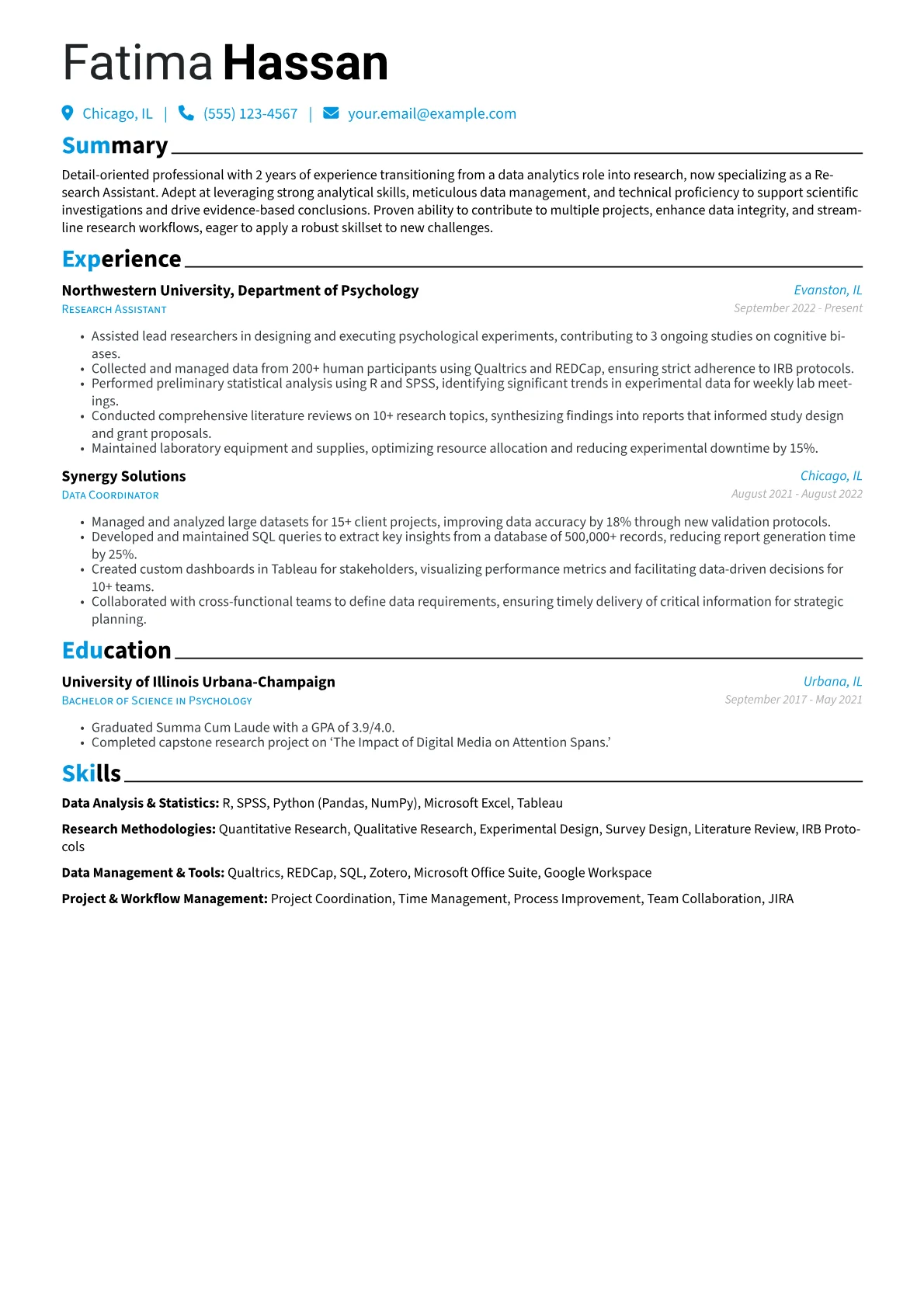 Career changer version - Page 1
