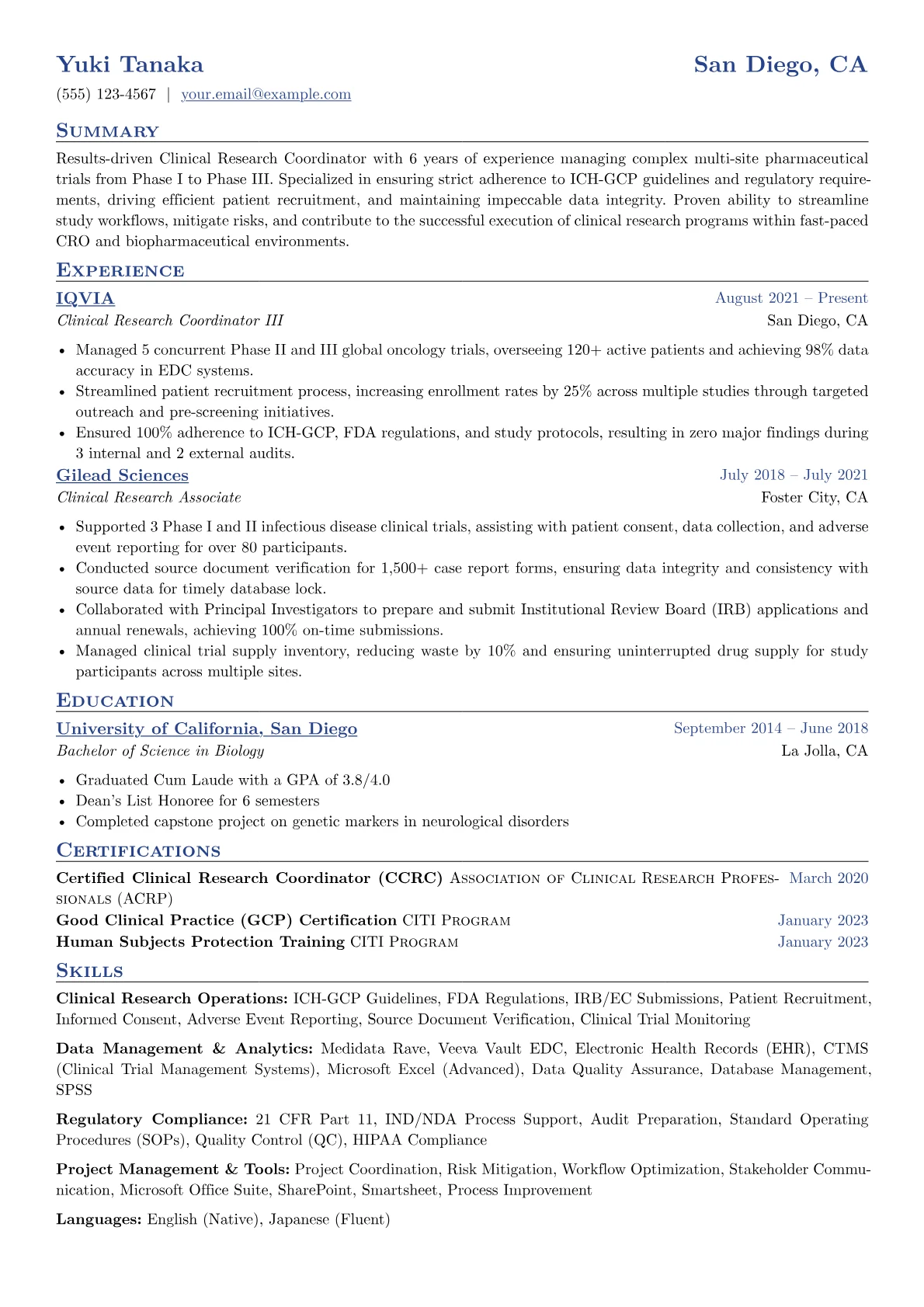 Clinical Trials Focus version - Page 1