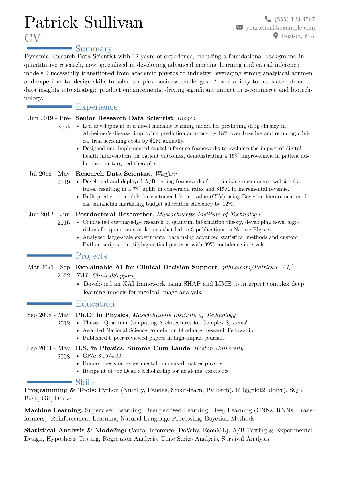 Career changer version - Page 1
