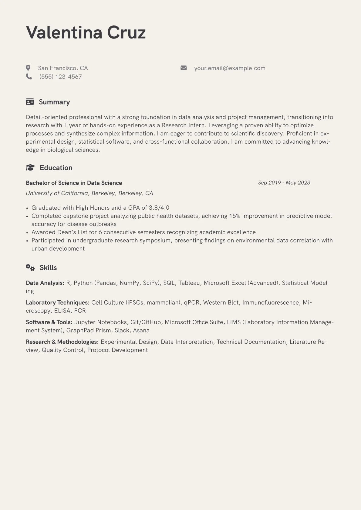 Career changer version - Page 1