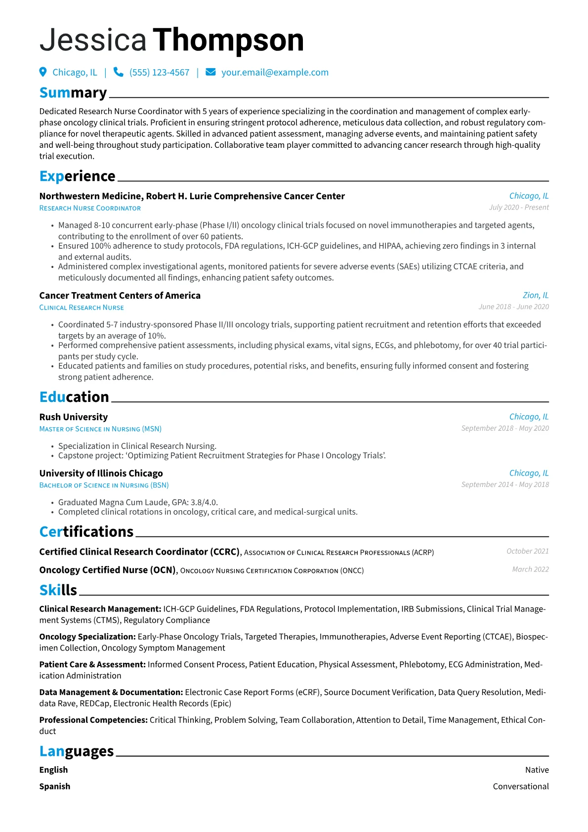 Research Nurse version - Page 1