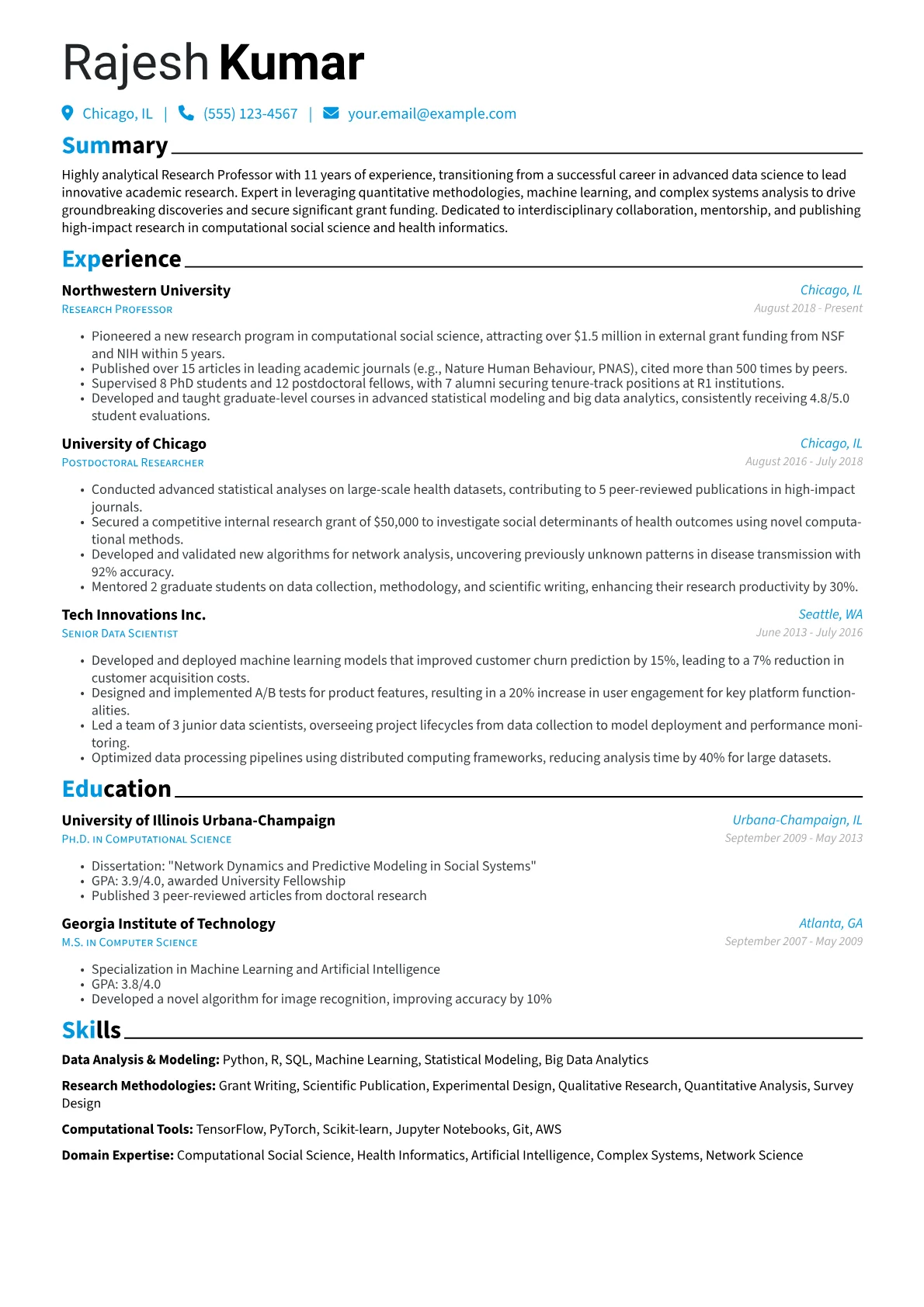 Career changer version - Page 1