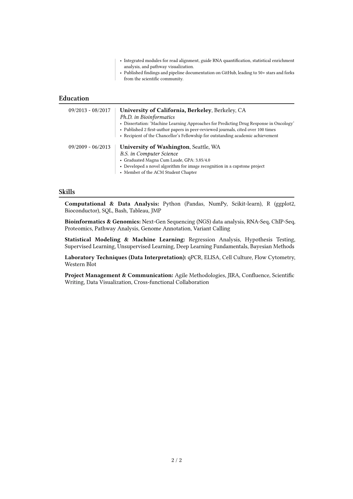Career changer version - Page 2