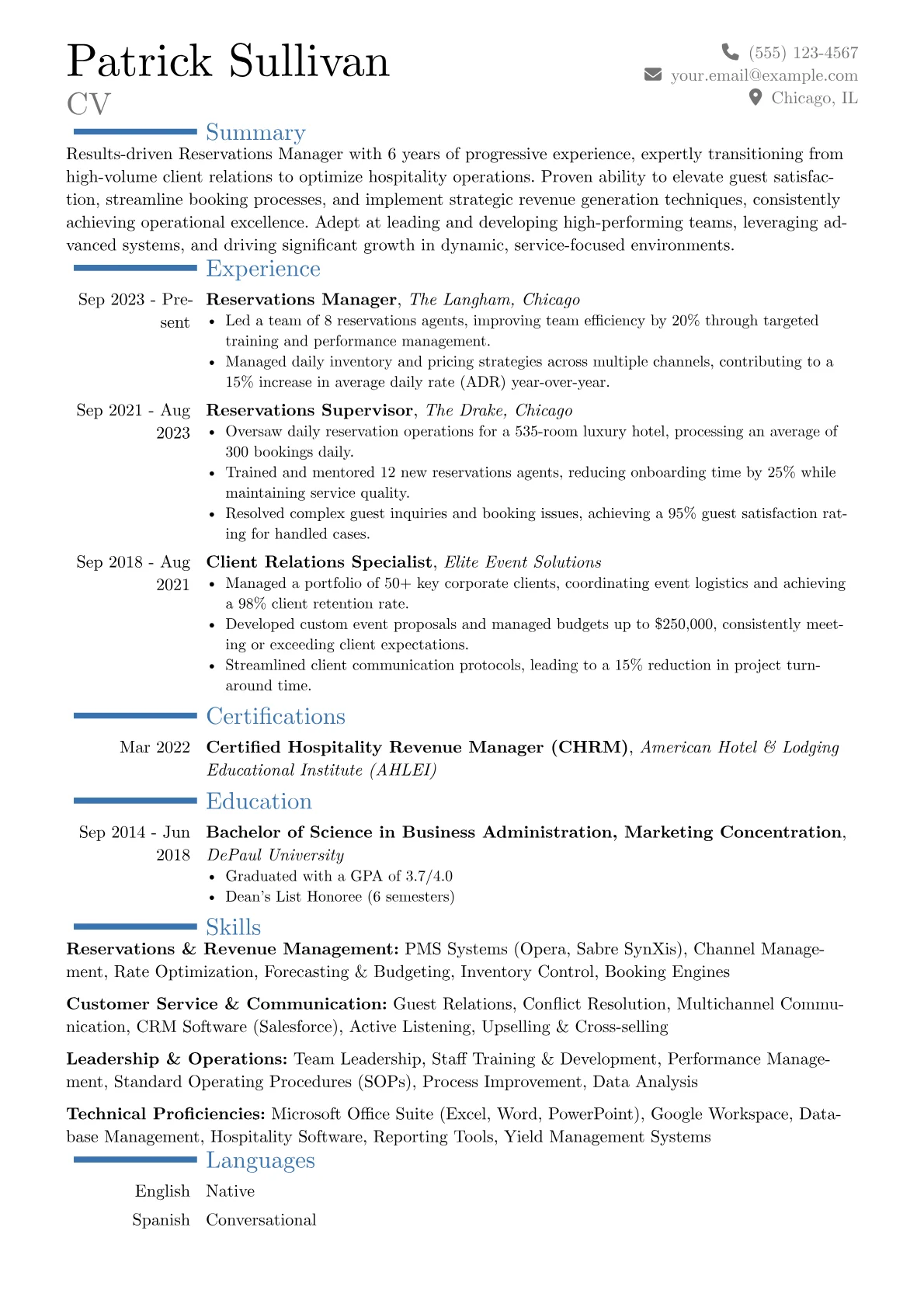 Career changer version - Page 1