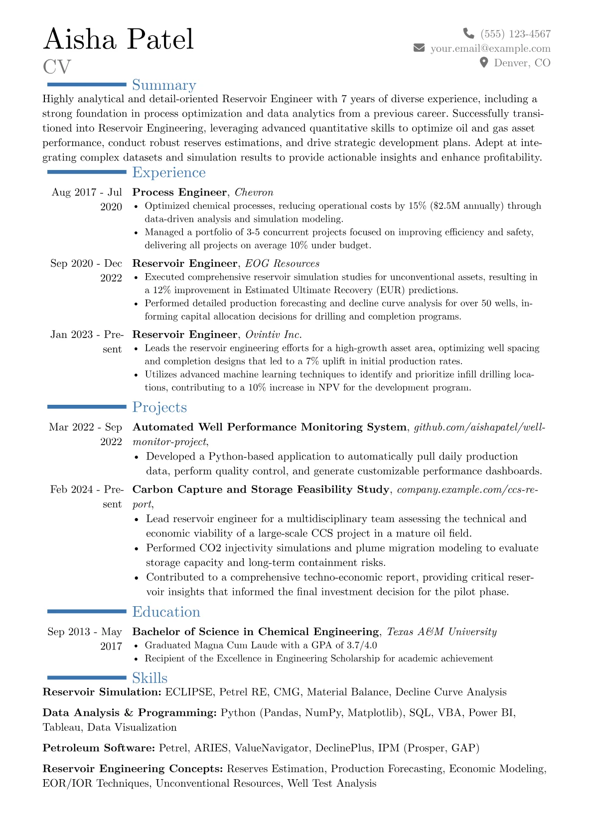 Career changer version - Page 1